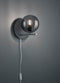 Pure anthracite wall light