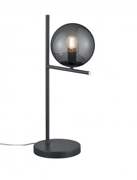 Pure anthracite table light