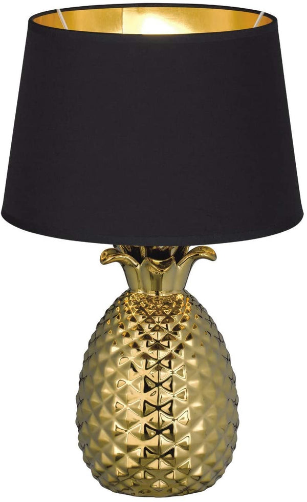Gold pineapple large table light