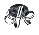 Carrera black ceiling light