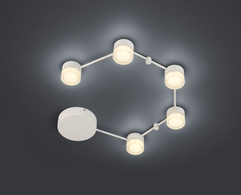 Nashville 5 lights modular ceiling lamp