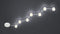 Nashville 7 lights modular ceiling lamp