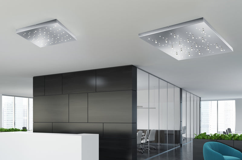 Titus 75x75 cm large ceiling light
