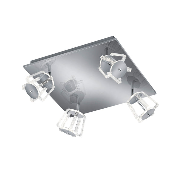 Quirl square ceiling light