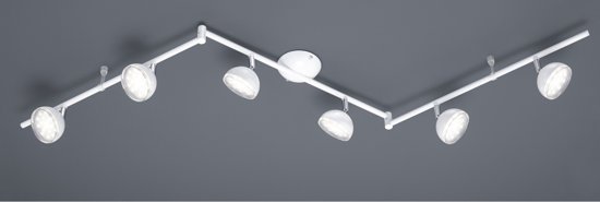 Bolou spot 6 lights white
