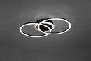 Venida black ceiling light