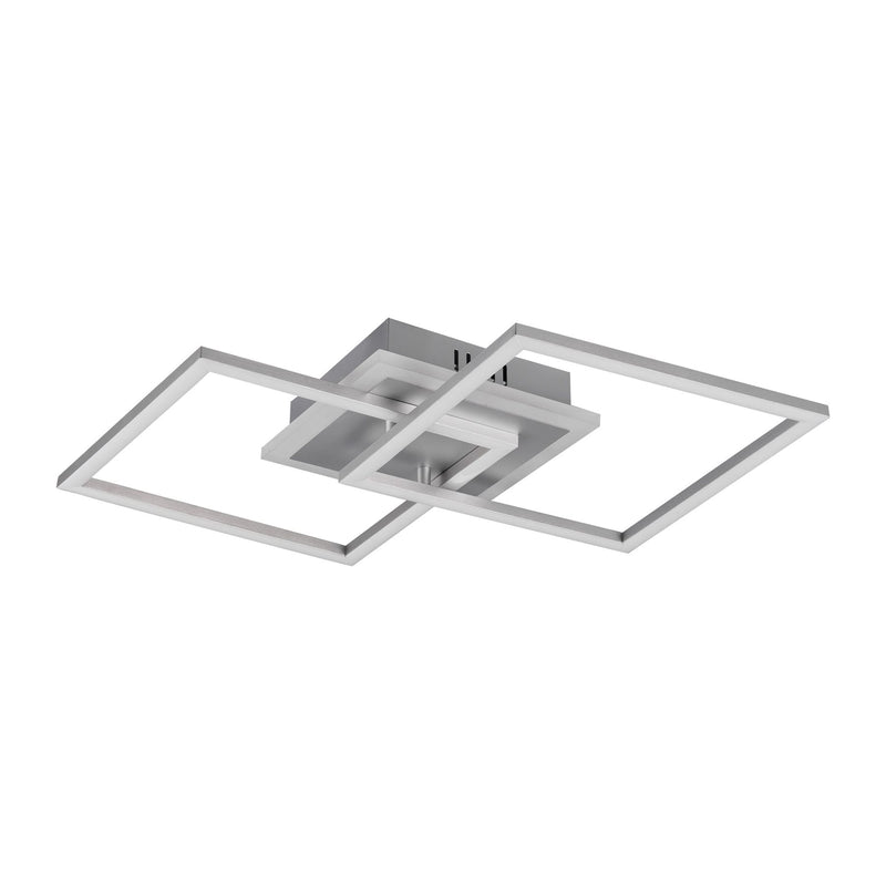 Venida square metal ceiling light
