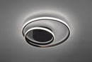 Zibal anthracite ceiling light