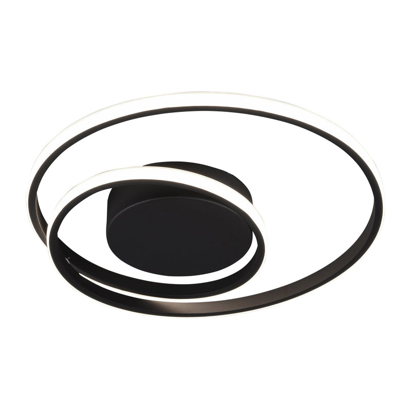 Zibal anthracite ceiling light