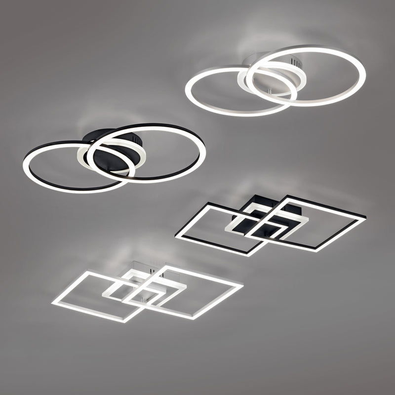 Venida metal ceiling light
