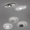 Zibal anthracite ceiling light